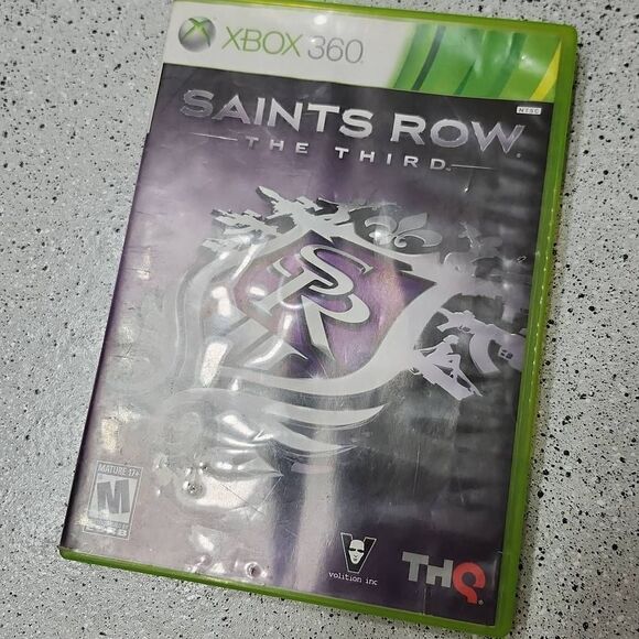 XBOX 360 Saints Row The Third Mature 17 Used